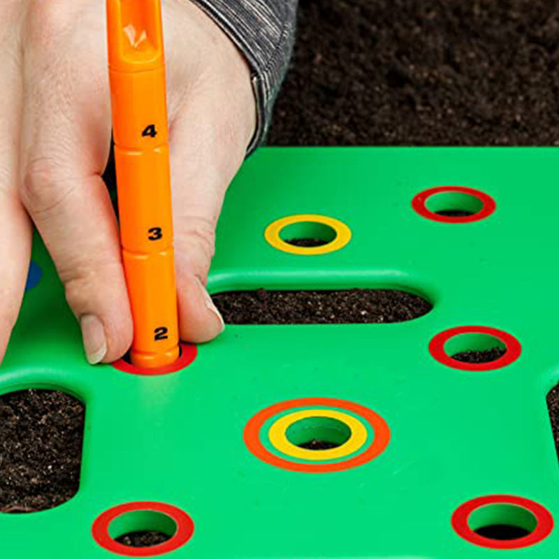 Planting Templates for Square Gardening Seeds