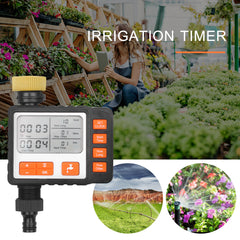 Garden Watering Timer Outdoor Automatic Electronic Watering Timer Irrigation Water Timeing Controller System