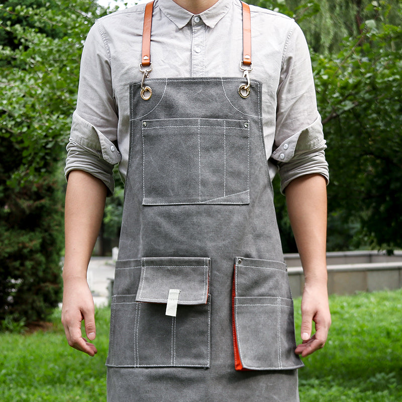 Wearable Apron For Gardening And Painting Work Clothes